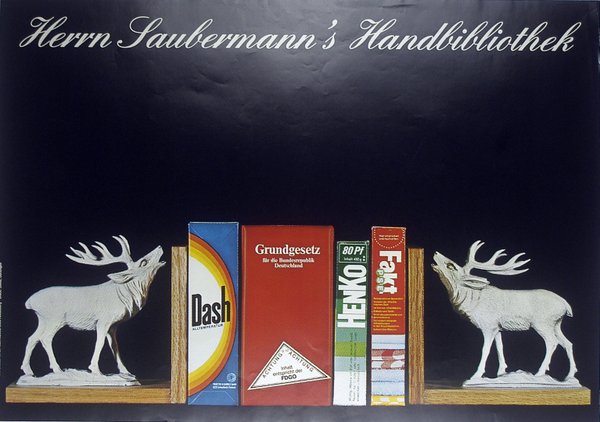 Klaus Staeck - Herrn Saubermanns Handbibliothek