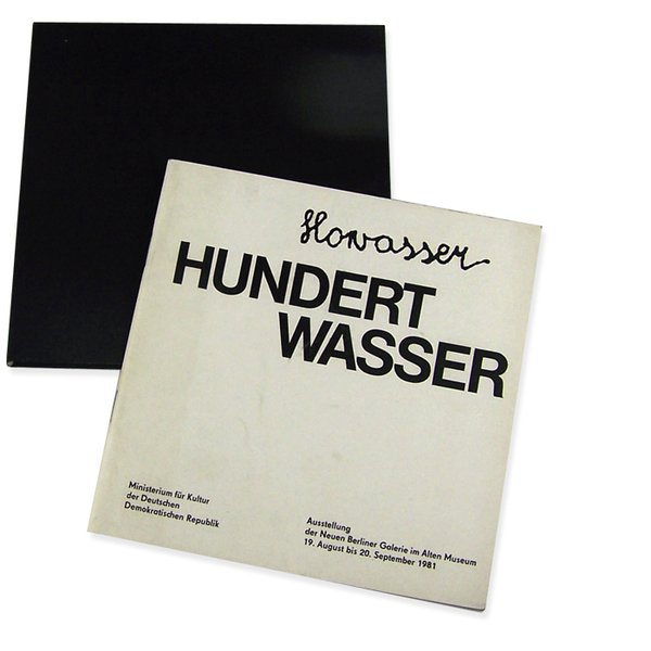 Hundertwasser - Ausstellungskatalog 1981