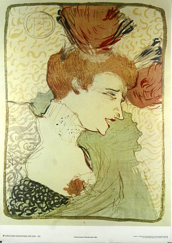 SKH der DDR Nr. 185 - Henri Touluse-Lautrec