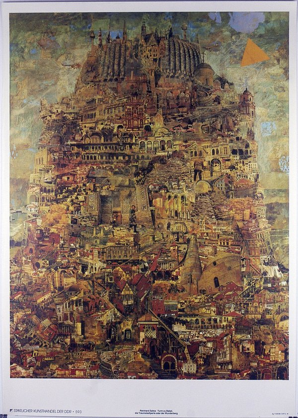SKH der DDR Nr. 538 - Reinhard Zabka - Turm zu Babel