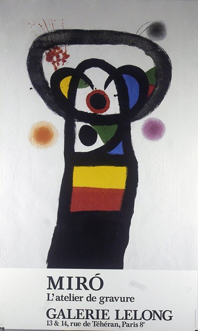 Ausstellungsplakat - Joan Miro