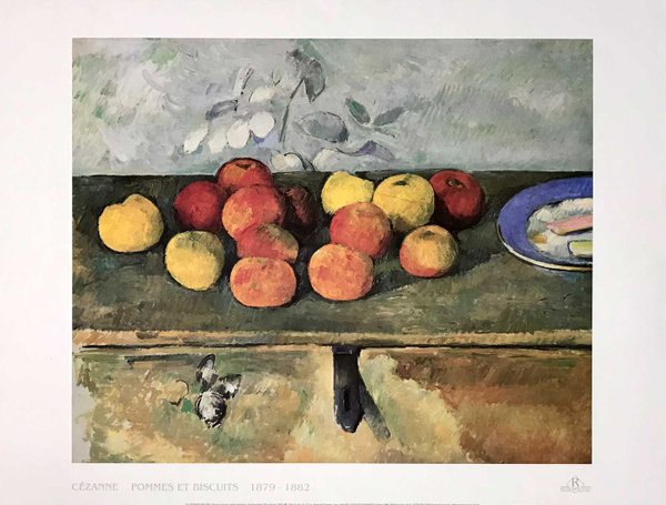 Paul Cézanne - Pommes et Bisquits