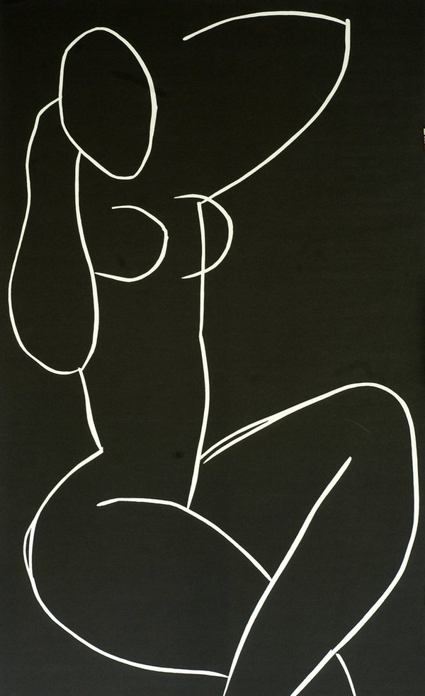 Henri Matisse - Sitzender Akt mit gekreuzten Beinen