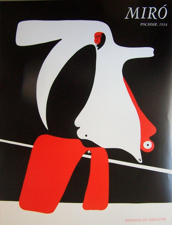 Joan Miro - Pochoir 1934