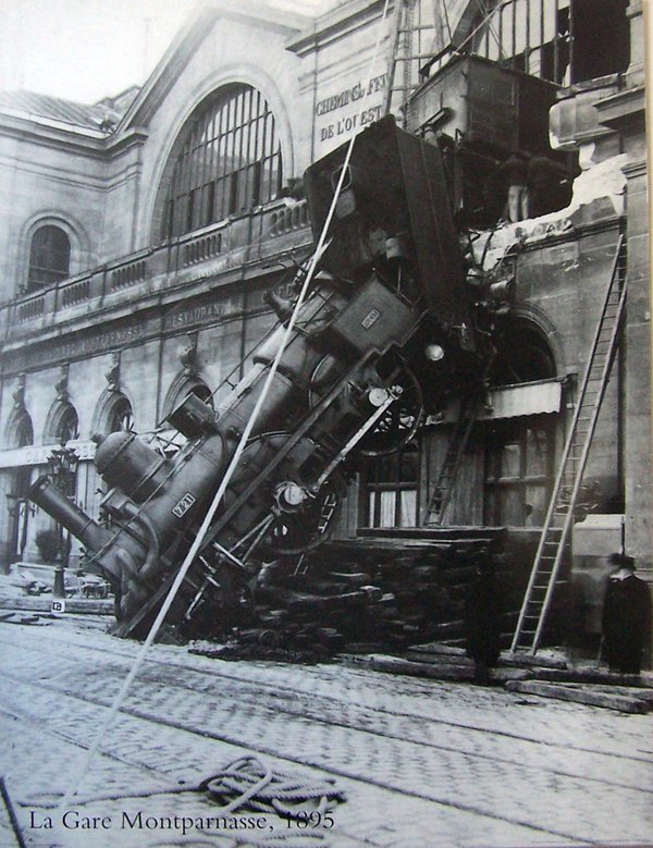 La Gare Montparnasse 1895