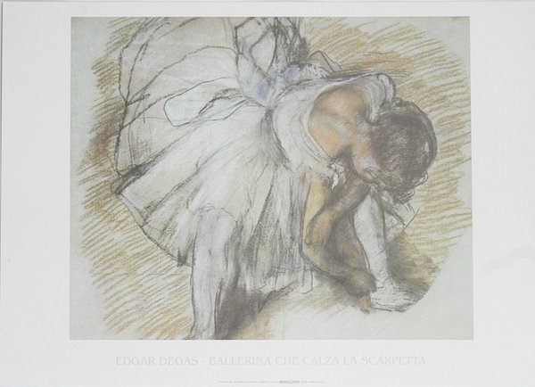 Edgar Degas - Ballerina che Caza