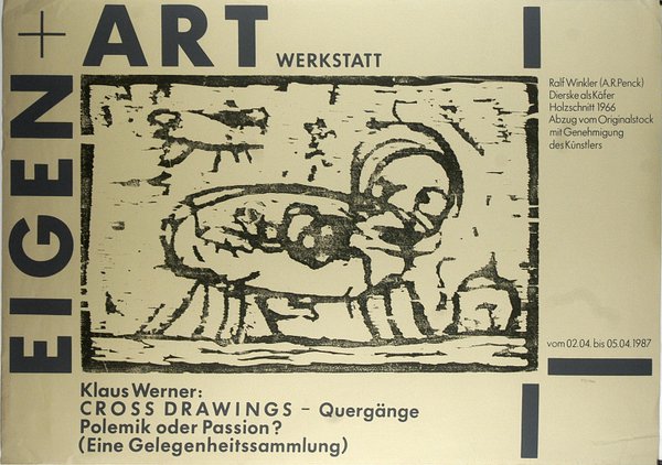 Galerie EIGEN+ART - Ausstellung CROSS DRAWINGS- Quergänge