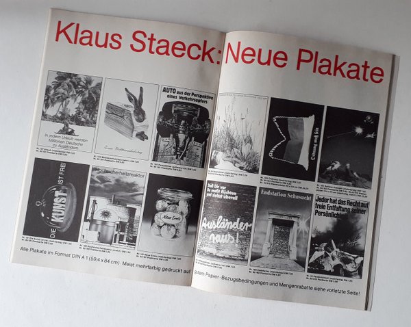 Klaus Staeck - staeckbrief Nr.31