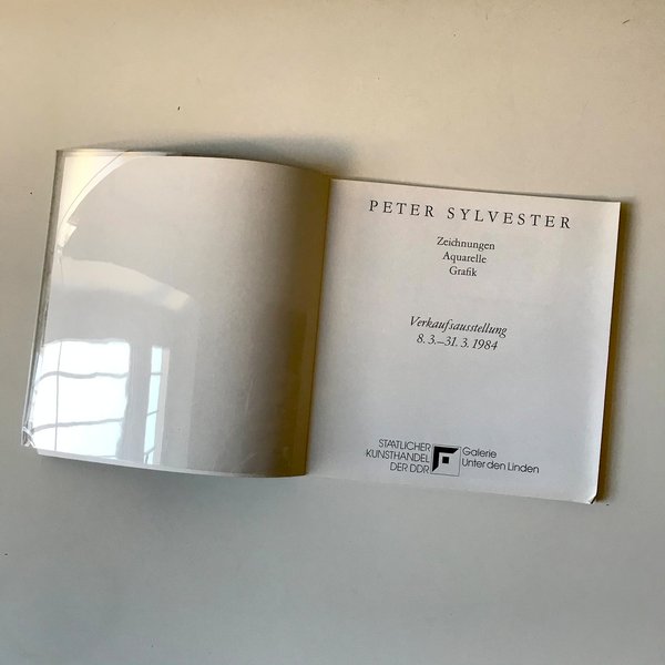 Ausstellungskatalog 1984 - Peter Sylvester
