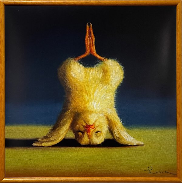 Lucia Heffernan - Yoga Chick Lotus Headstand